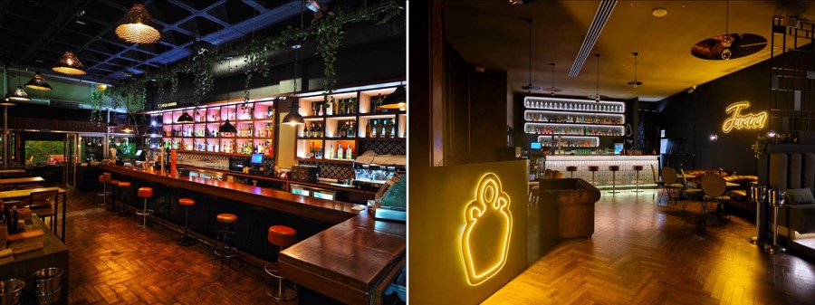Traspaso de dos restaurantes contiguos